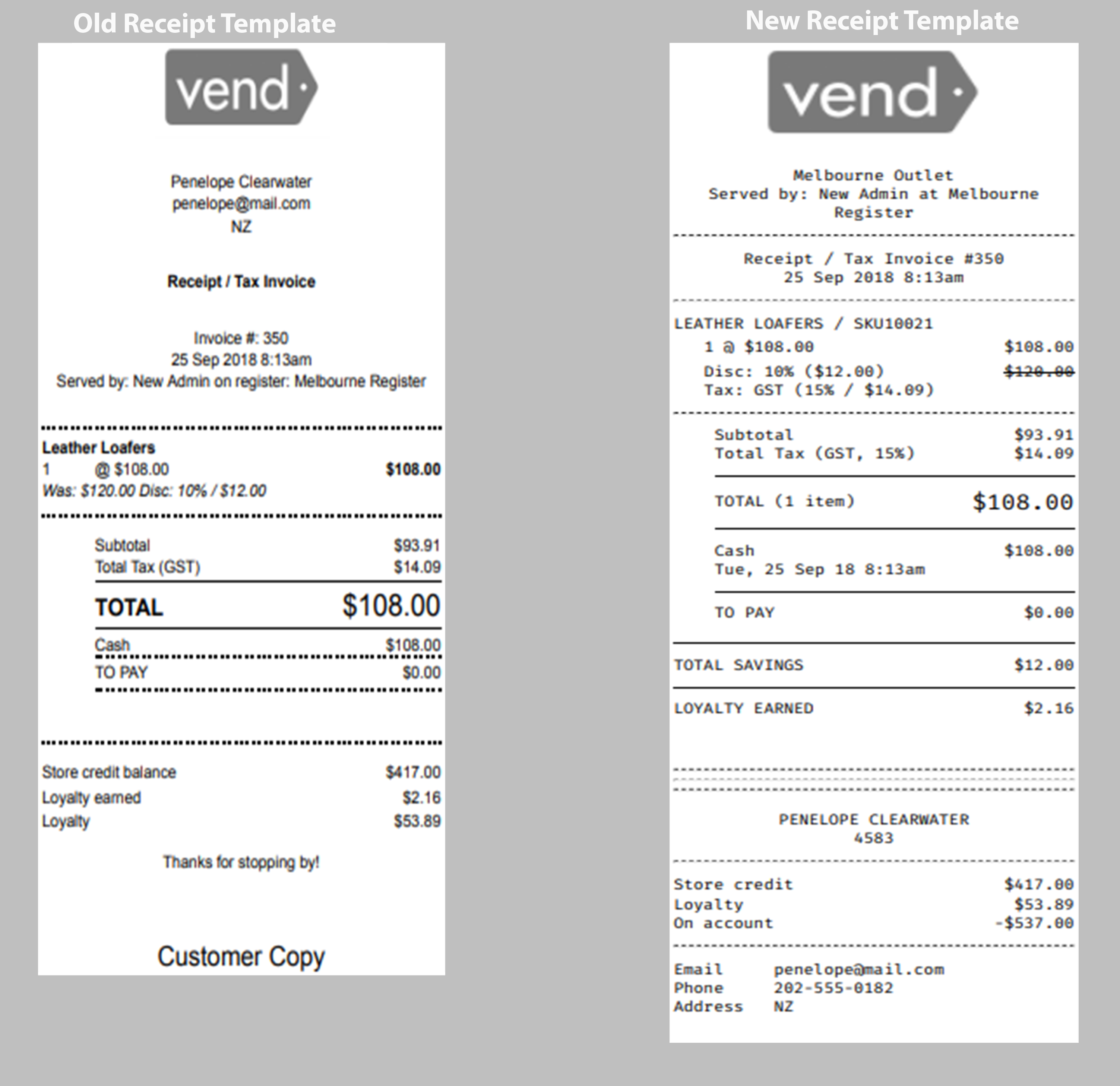 Canva Take Yoru Receipt Template